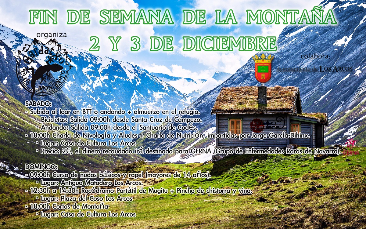 FIN DE SEMANA DE MONTA&Ntilde;A EN LOS ARCOS